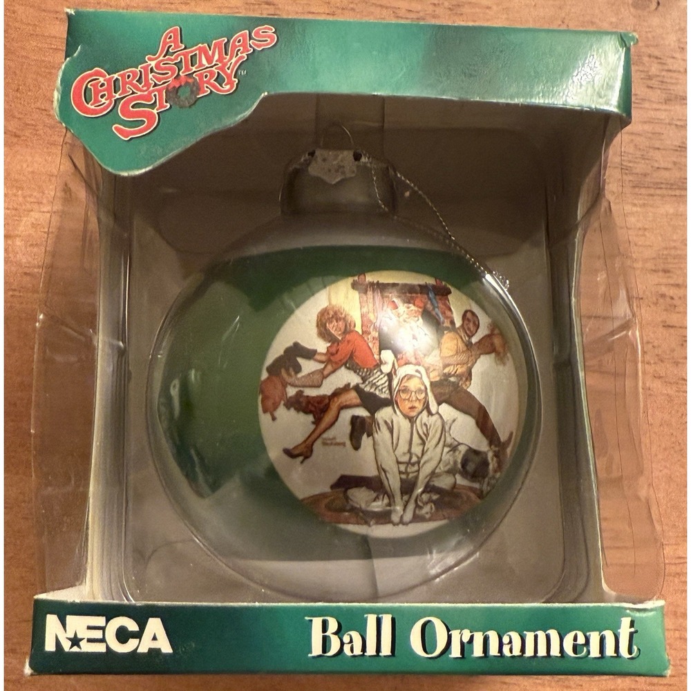 NECA A‎ Christmas Story Ball Ornament Holiday Decoration